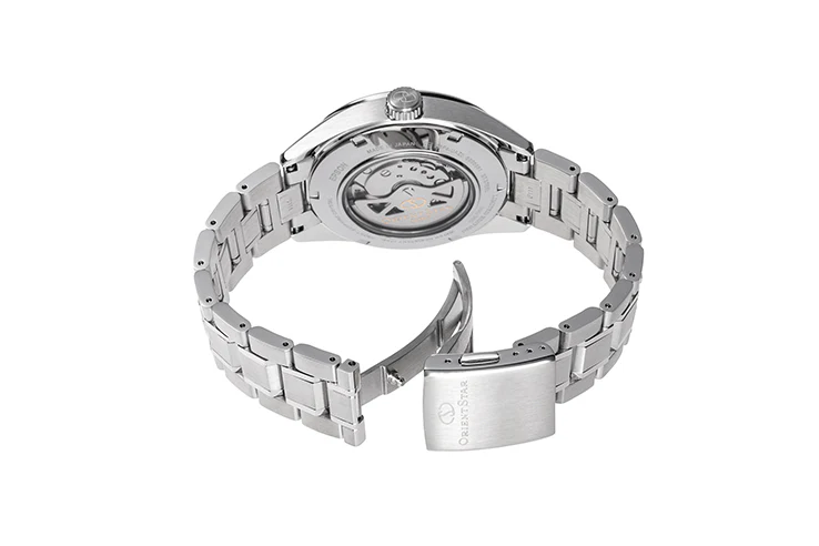 ORIENT STAR RE-AV0127L00B Mechanical Contemporary Watch, Metal Strap - 41.0mm - Image 5