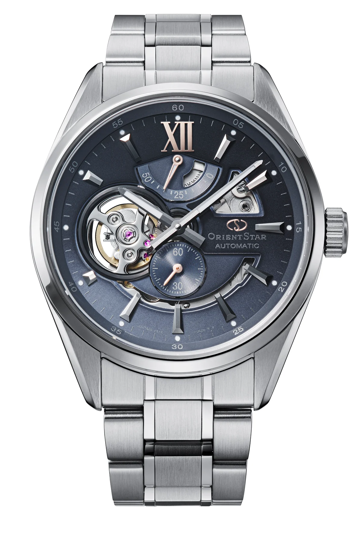 ORIENT STAR RE-AV0132L00B Mechanical Contemporary Watch, Metal Strap - 41.0mm Limited