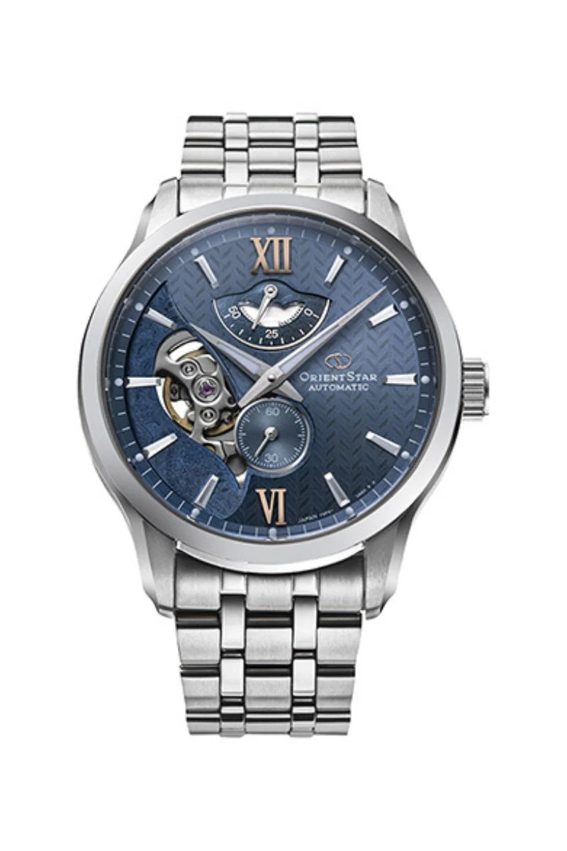 ORIENT STAR RE-AV0B08L Mechanical Contemporary Watch, Metal Strap - 41.0mm