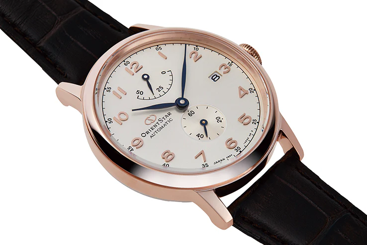 ORIENT STAR RE-AW0003S00B Mechanical Classic Watch, Leather Strap - 38.7mm - Image 2