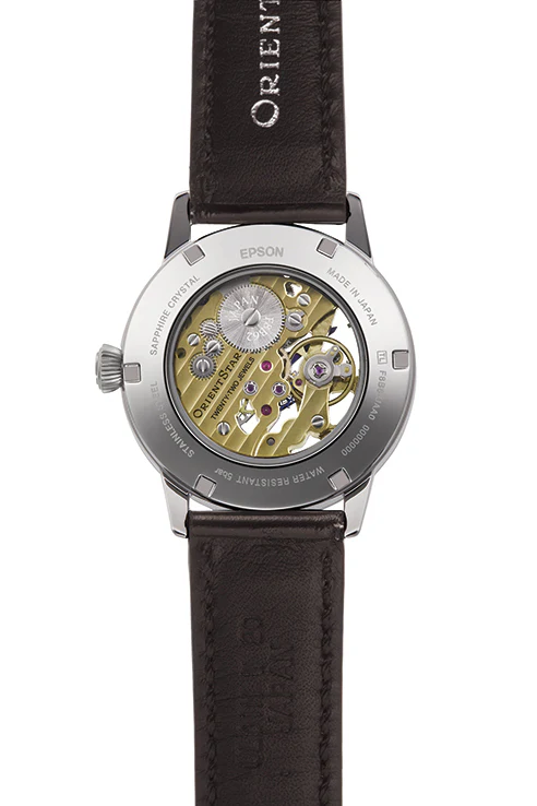 ORIENT STAR RE-AZ0004S Mechanical M45 Watch, Cordovan Strap - 38.8mm - Image 4