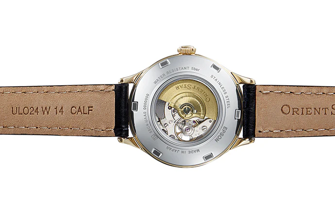 ORIENT STAR RE-ND0004S Mechanical Classic Watch, Leather Strap - 30.5mm - Image 3